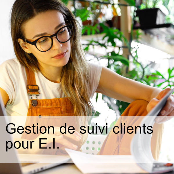Gestion de suivi clients pour E.I.